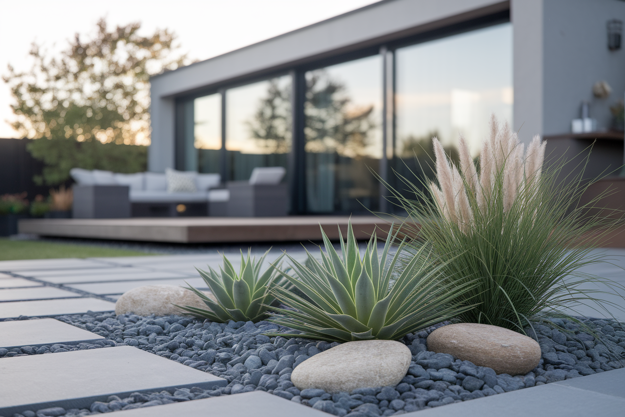 Jardin Sans Entretien : 5 Styles pour un Extérieur Moderne et Facile à Vivre