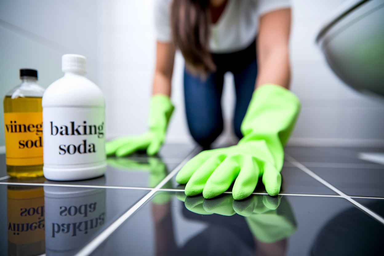 Comment Nettoyer le Carrelage de Salle de Bain avec Vinaigre et Bicarbonate : 5 Astuces Efficaces