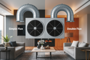 VMC Simple Flux vs Double Flux : Différences et Schéma d&rsquo;Installation