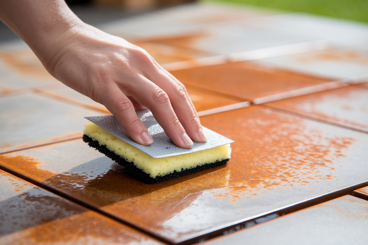 Comment Enlever la Rouille sur Carrelage : Méthodes Efficaces pour l'Intérieur et l'Extérieur