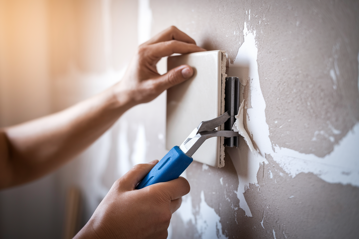 Comment Enlever du Carrelage Mural sur Placo : Techniques sans Abîmer la Cloison